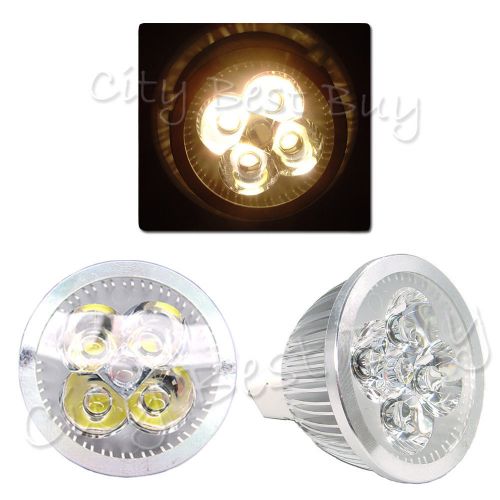 20 x MR16 Warm White 4W 4x1W 12V Energy Saving LED Spot Lamp Light Bulb