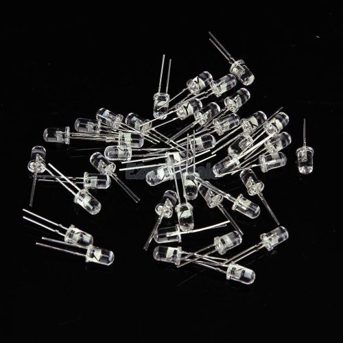 50pcs 5mm red + blue + green quick flashing led light emitting diode dia. 5mm for sale