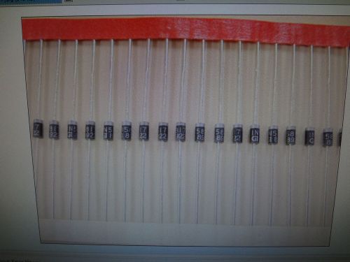 5000 pc. reel of gp schott  rectifier, 20 volts, part #1n5817, package# do-41 for sale