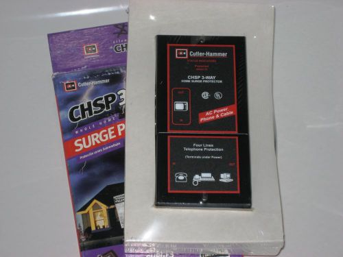 Whole Home Surge Protector Cutler Hammer CHSP 3-Way. Protects up to 40,000 Amps