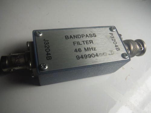 J3204B P3204B Bandpass Filter 46MHz BNC