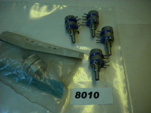 (8010) lot of 5 reliance electric potentiometer d-18393 750 ohm for sale