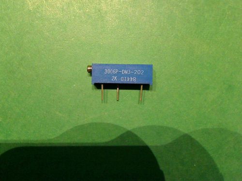 BOURNS  TRIMPOT 3006P-DM3-202 2k  precision potentiometer resistor
