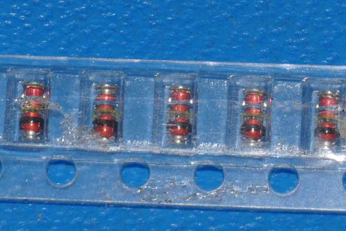 10-pcs diode current reg. 100v 4.1ma 2-pin sod-80 central cclm3500 3500 for sale