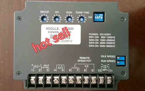 New speed controller universal electronic governor control unit kutai eg2000 s for sale