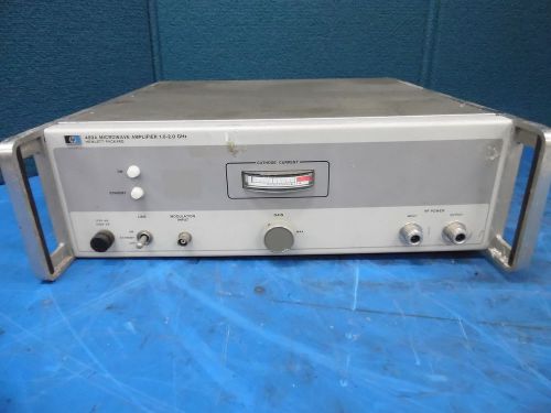 Hp hewlett packard 489a microwave amplifier 1-2ghz for sale