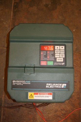RELIANCE GV3000/SE 7.5 HP 7V4160 AC DRIVE TESTED RUNS GREAT