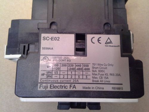 Fuji sc-e02 (3) circuit and ge mc0a310at (4) circuit din rail relays litely used for sale