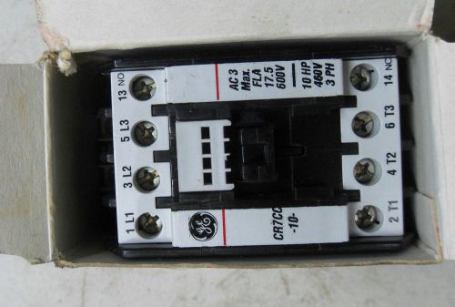 (X3-3) 1 NEW GENERAL ELECTRIC CR7CCB CONTACTOR