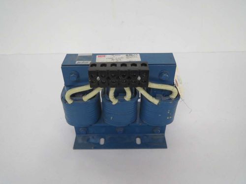 MTE RL-05502 200-18 3PH 20HP 0.50MH 55A AMP 600V-AC LINE REACTOR B422062