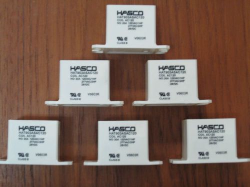 HASCO HAT903ASAC120 30 AMP 120 V - RELAY 120V/1HP 277V/2HP 28VDC V0603R