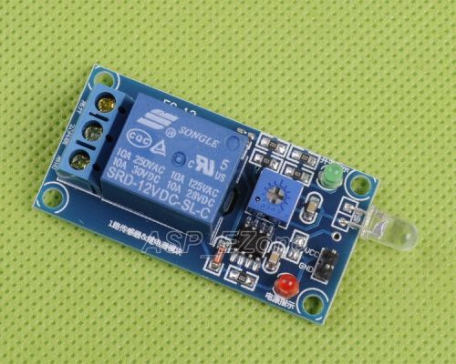 12V Photosensitive Sensor Module Light Detection Relay Module for Arduino STM32