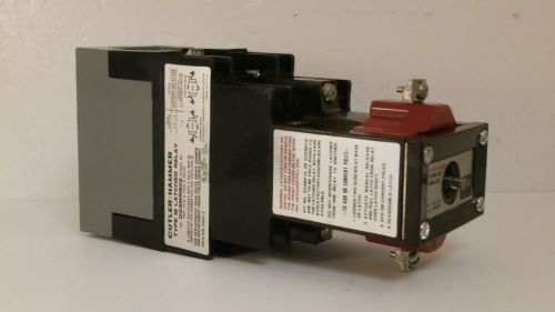 CUTLER HAMMER TYPE M LATCHED RELAY D23MR802
