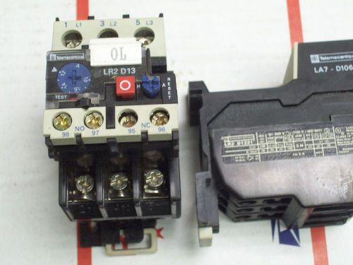TELEMECANIQUE LR2 D1321 THERMAL OVERLOAD RELAY