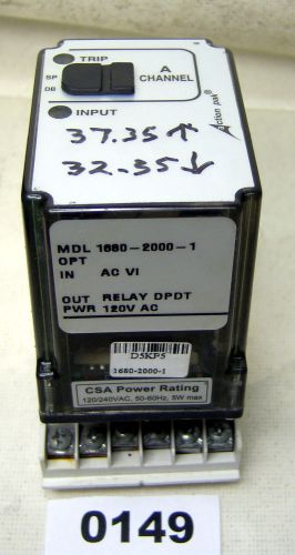 (0149) action instruments action pak relay 1680-2000-1 with base for sale