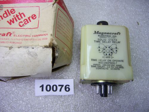 (10076) magnecraft w211acpsox-7 time delay relay for sale