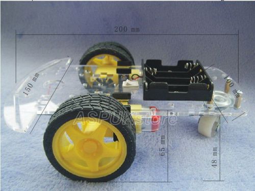 Intelligent car chassis Tracing car Robot car chassis with code disk