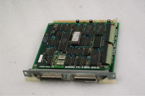 ELMIC PC-COM/Z80G  BOARD 4020-801 &amp; 4020-802