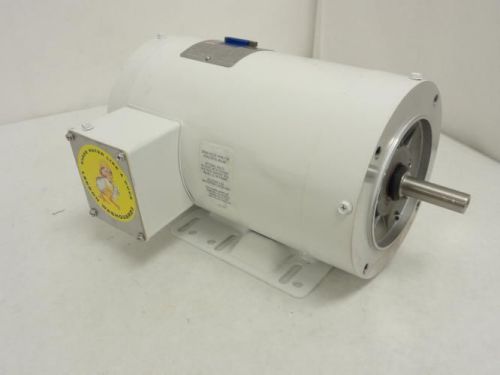 144908 new-no box, leeson c6t34vk6h ac motor, 2hp 3ph 208-230/460v, 3450rpm for sale