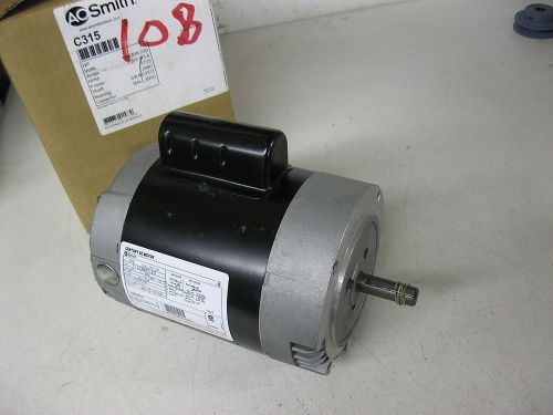 A.O. Smith C315 Electric Motor 1/2 hp 1725 rpm 115/208-230V 1 phase C-Face Mount