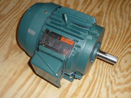 Reliance Electric AC Motor P18G4902, 3 HP, 1755 RPM, 230/460 VAC, 182T, TEFC