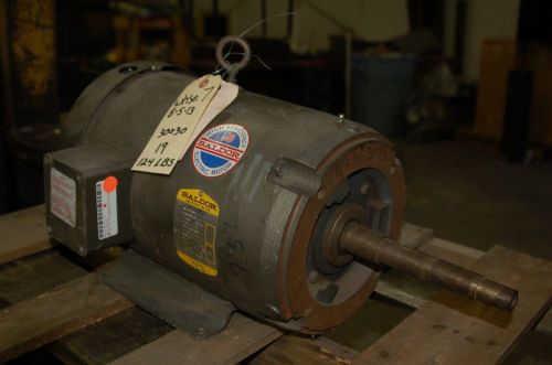 Used baldor 3ph industrial motor wcm3709t 213tcz frame 7.5 hp 3450 rpm for sale