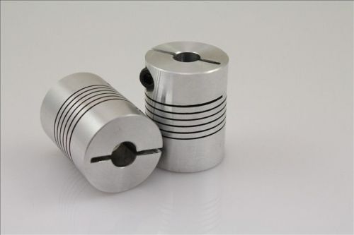 6.35x12.7mm shaft coupling 1/4&#034; to 1/2&#034; flexible coupler connector d25l30 for sale