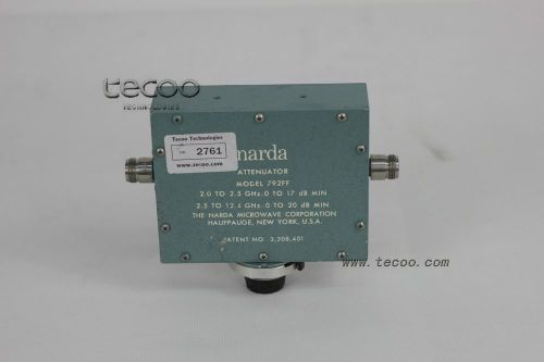 Narda 792ff variable attenuator for sale