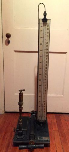 Vintage ASHCROFT Gauge Tester ~ Number 1332 ~ With Mercury Scale