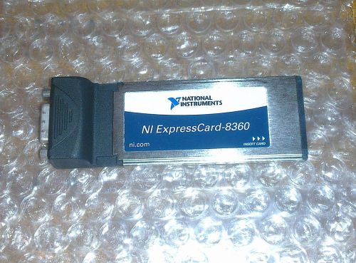 Ni expresscard 8360,national instruments expresscard 1 port mxi interface (8361) for sale