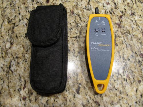 Fluke networks visifault visual fault locator with protective case for sale