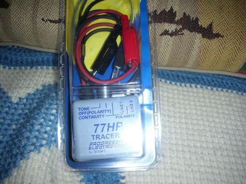 New pgogressive electronics tone generator/continuity tracer- model 77hp for sale