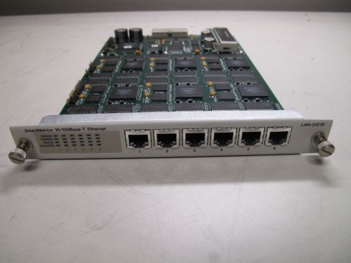Spirent Smartbits LAN-3101B 10/100Base-T Ethernet Module 6-Port for SMB6000B