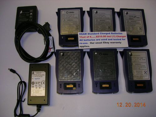 Jdsudsam batteries, standard, fits most or all dsam&#039;s. used, charged and tested for sale