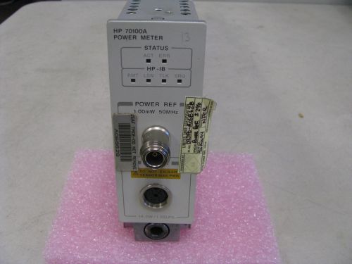 HEWLETT-PACKARD HP70100A  POWER METER USED  NSN: 6625-01-406-5834