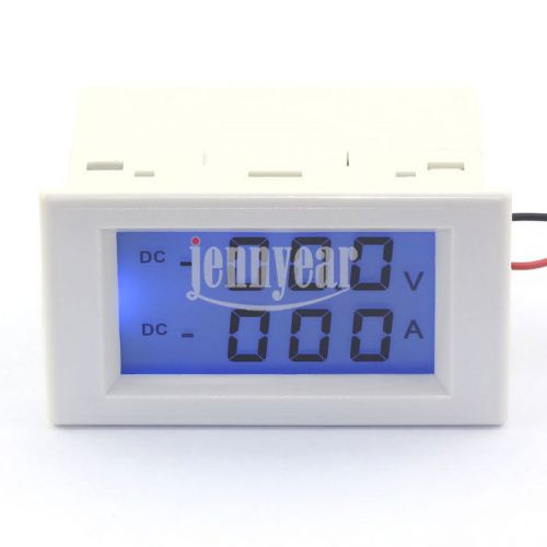 0-199.9v/100a dc digital volt amp voltmeter ampere meter voltage current monitor for sale