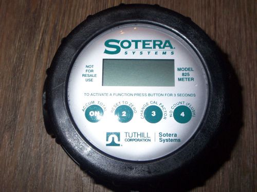 New sotera tuthill chemical meter 825 digital flow meter lcd display/20 gpm for sale