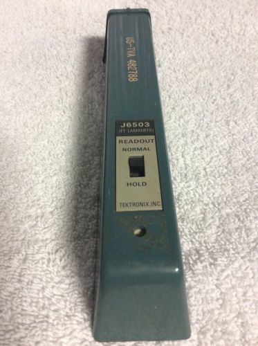 J6503 textronix foot lamberts probe for j16 photometer for sale