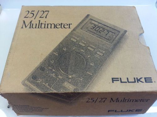 Fluke multimeter model 25/27  analog / digital for sale