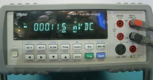6 1/2 rms bench top multimeter high accuracy 0.0035% dcv 0.01% resistance th1961 for sale