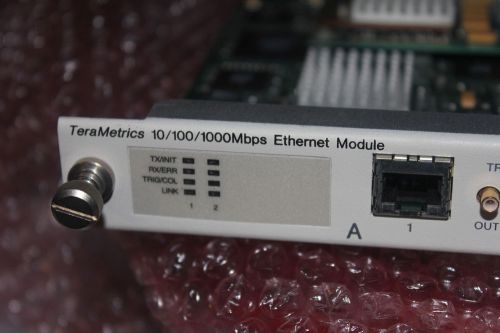 Spirent TeraMetrics Smartbits LAN-3300A 2 port 10/100/1000Base-T Ethernet Module