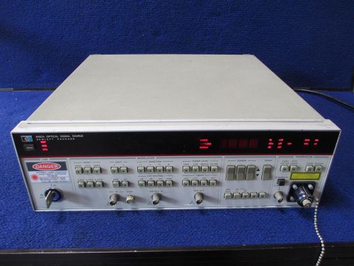 #K187 Hewlett Packard HP 8150A Optical Signal Source