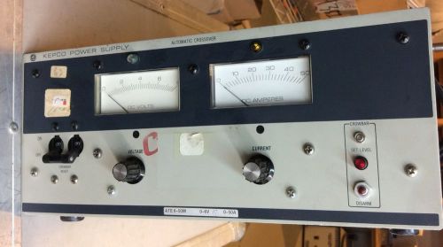 Kepco ate 6-50m dc power supply / automatic crossover 0-6v, 0-50a for sale