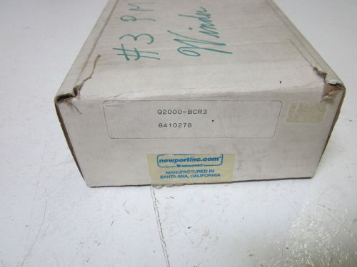 NEWPORT Q2000-BCR3 CONTROLLER/INDICATOR   *NEW IN A BOX*