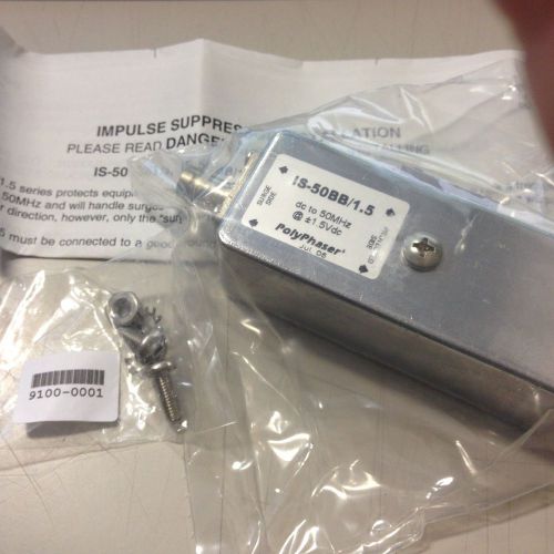 Polyphaser IS-50BB/1.5 Coax Surge Suppressor