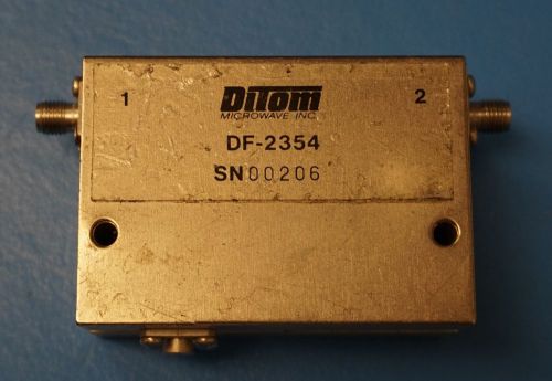 Ditom Microwave DF-2354 Double Pass Isolator