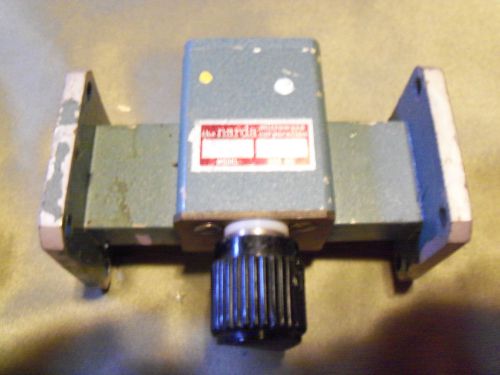 Narda Attenuator Model 730  8.2-12.4 GHz  WR-90