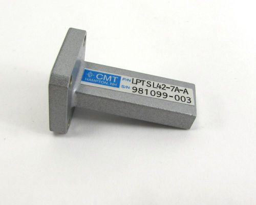 CMT LPTSL42-7A-A Short Length 2W RF Termination Waveguide WR-42 18-26.5 GHz NOS
