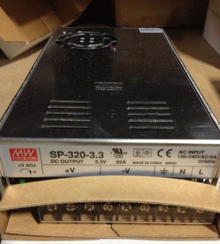 Mean well sp-320-3.3 power supply nib for sale