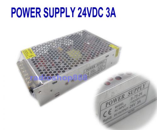 S-75-24 super stable power supply unit 75w dc24v  3amp for sale